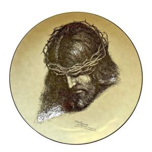 1991 Portraits of Christ Collector Plate "Father Forgive Them" W.L. George
